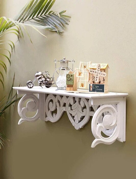 Get Cheapest Wooden Floating Shelves For Your Home Decoration by