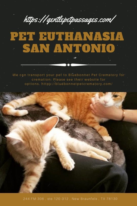 Pet Euthanasia San Antonio by GentlePetPassages by Dr. Jerrod Killian