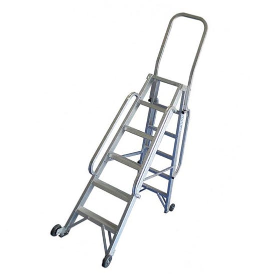 Ladders with steps. A stepladder is perhaps the most common… by