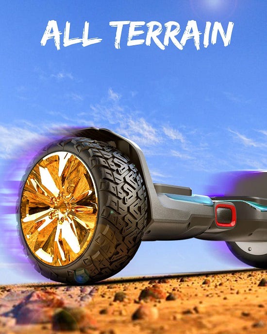 Gyroor Y1 Pro 8.5″ Hoverboard - Kareem titus - Medium