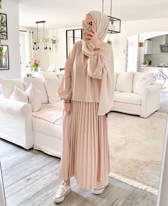 5 OOTD Hijab Simple untuk Hangout by Luvi Septiana Hapsari THREAD