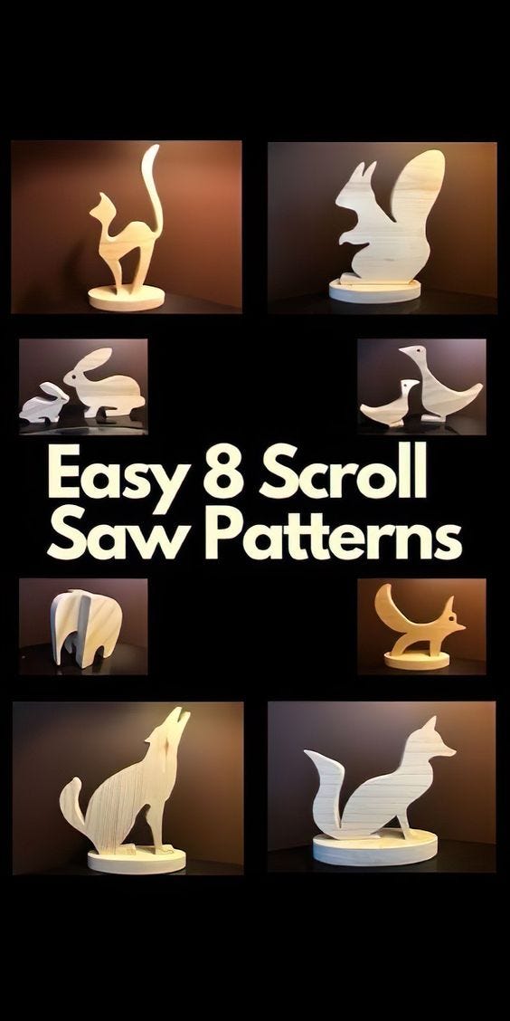 Easy 8 Scroll Saw Patterns Unleash Your Creativity with Simple and Fun