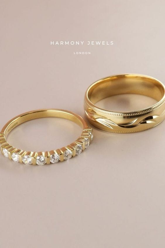 The Elegance of Diamond Band Engagement Rings A Journey with Harmony