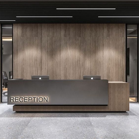 Uplifting the Corporate Environment Modern Reception Desks in Abu