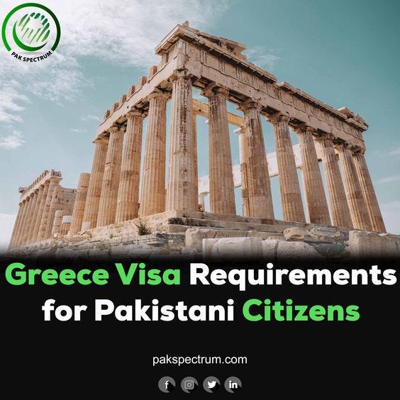 Exploring the Greek Isles A Detailed Guide to Greece Visa Requirements for Pakistani Citizens