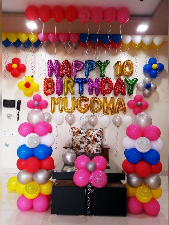 Balloon decoration in kolkata. Bringing Joy to Your Celebrations… by