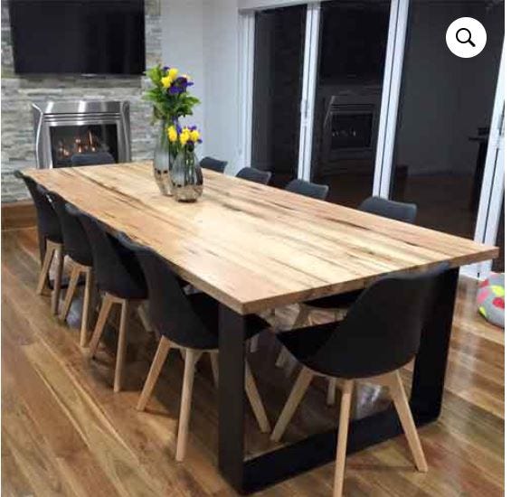 Tasmanian Oak Dining Tables Lumber Furniture Medium