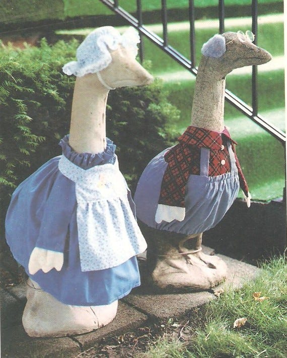 Lawn Ornamentation as an Economic Indicator by Andrea Ayres I. M. H