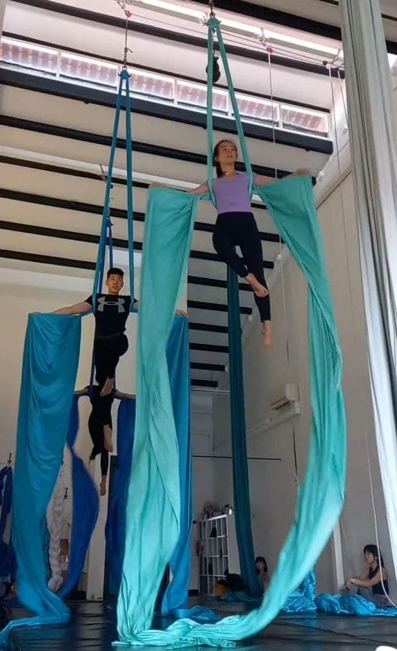 5 things I learn from two years in Aerial Silks. From Zero to Passion