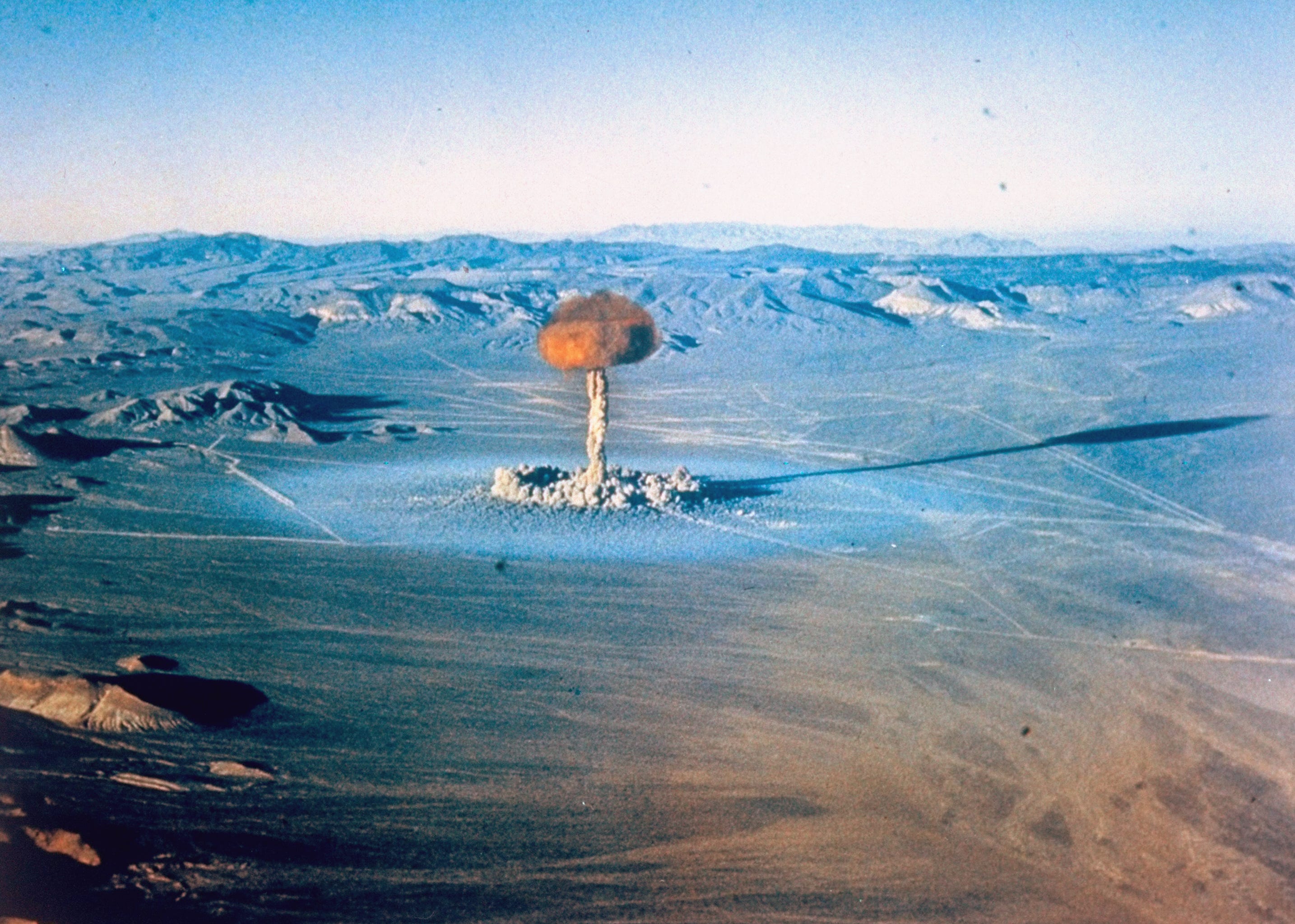 Atomic Bomb Test Site Nevada