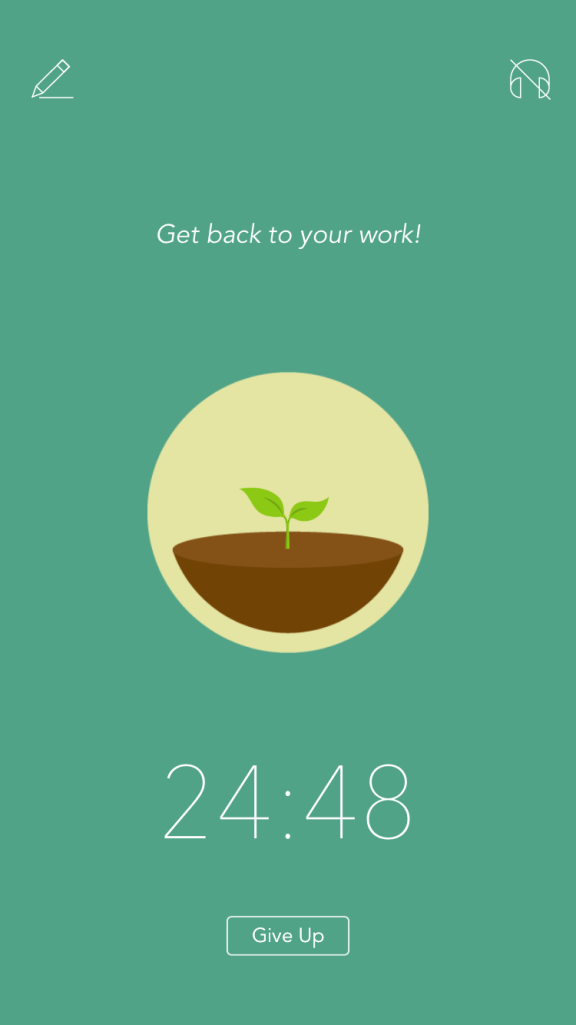 Forest Pomodoro timer. An app I often use for studying in the… by Thomas Lane Work Mindfully