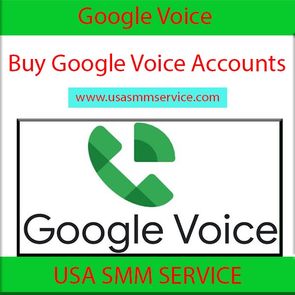 Buy Google Voice Accounts. We all know that in this age of… by Andrew