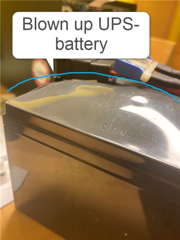 UPSbatteries getting hot without reaction by Richard Lippmann Medium