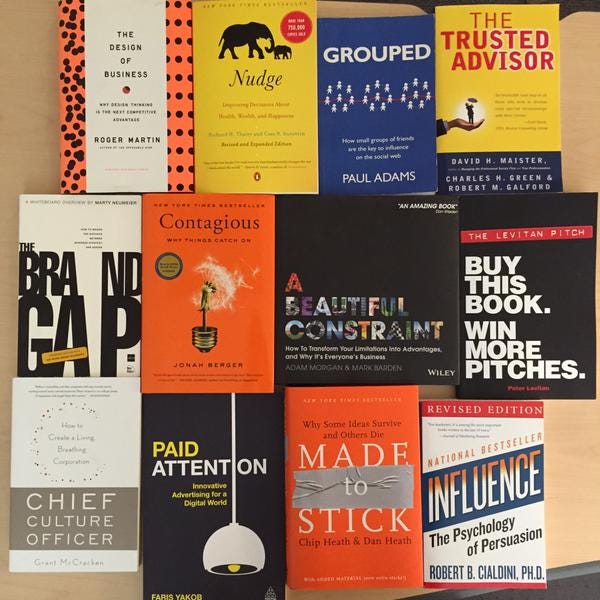 12 Books for Digital Strategists. Some new, some old. All good. by