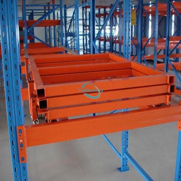 Push Back Pallet Racking by YuRacking Metal Products Co., Limited