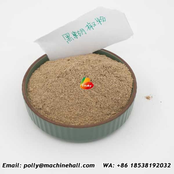 gofor What is the difference between black pepper powder and coarsely