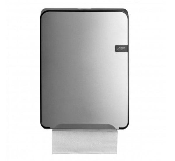 Euro Handdoek Dispenser. Euro Quartz Silver kunststof Handdoek… by