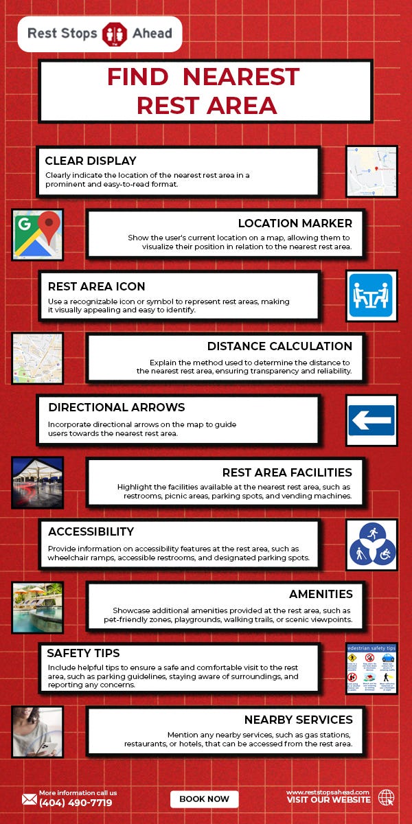 Rest Stops Ahead Your Reliable Guide to the Nearest Rest Areas