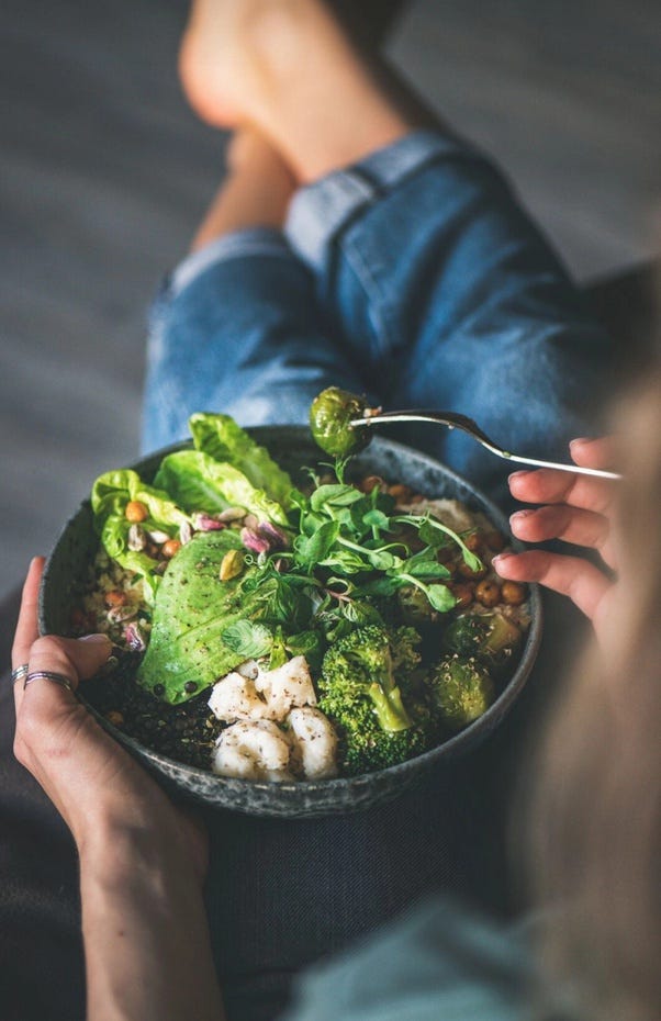 Just Salads & Water. What would happen if you ate nothing… by Rana