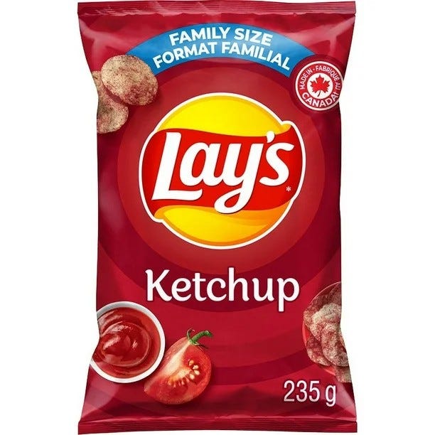 Looking to purchase Lays ketchup chips in USA? by Snack Attack Jan