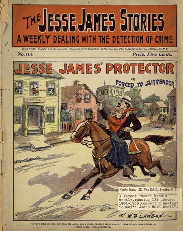 The History of Dime Novels and Magazines by Rebecca Graf Medium
