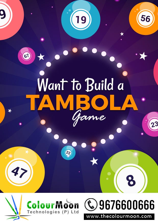 Tambola Housie App — Online Tambola App To Win Cash The Colourmoon
