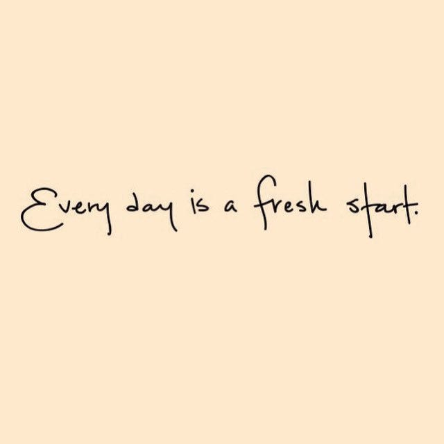 Every day is a fresh start. by Rabbi Yisroel Bernath Jul, 2023 Medium