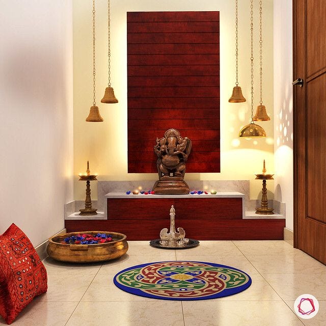 Indian Style Pooja Room Designs. The Pooja room is an integral part of