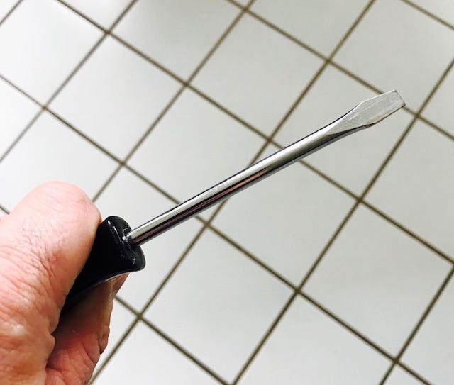 Lefthanded Screwdriver. So I’m not so sure what is so funny… by