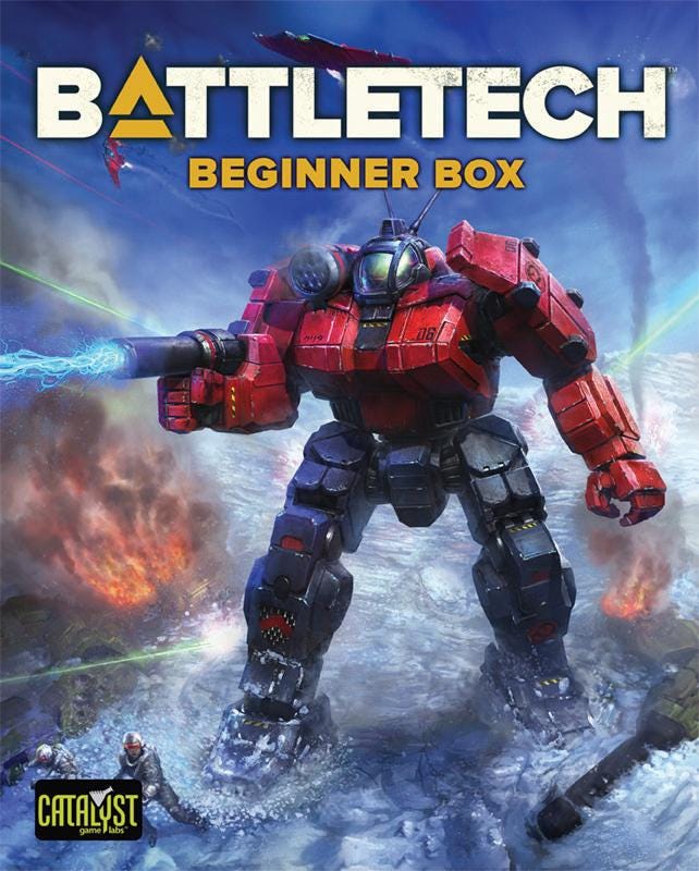 Battletech Beginner Box from Catalyst Game Labs — Review by Steve