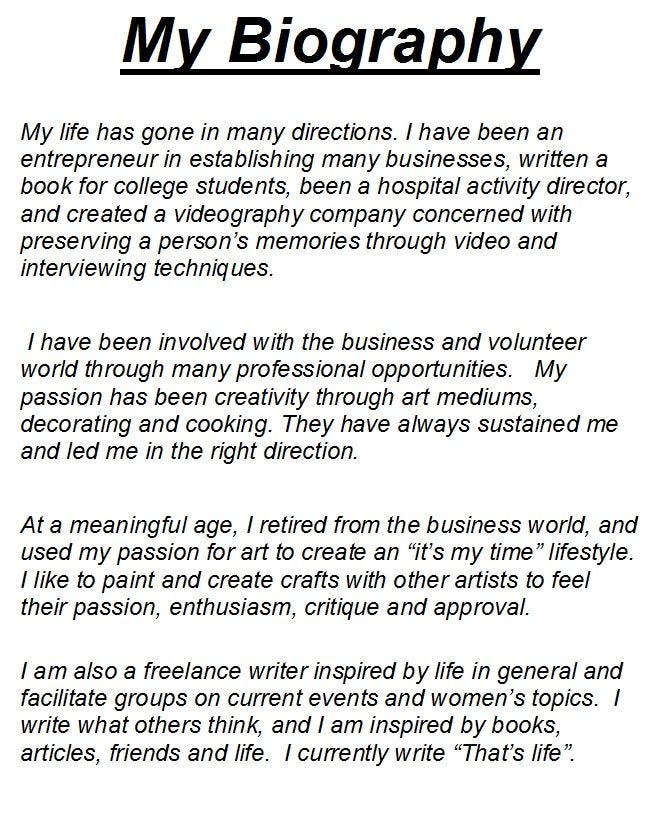 My Biography How to Write It Expert Tips for Success by Misterzony(04)