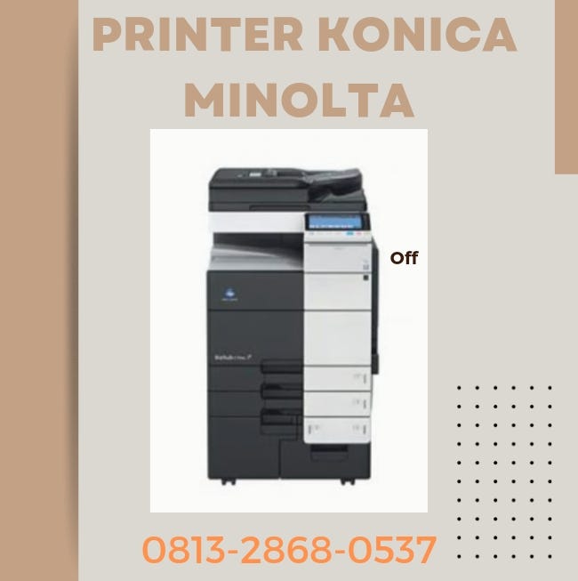 ORIGINAL!!! WA/TLP 081328680537 , Printer Konica Minolta Cannot Be