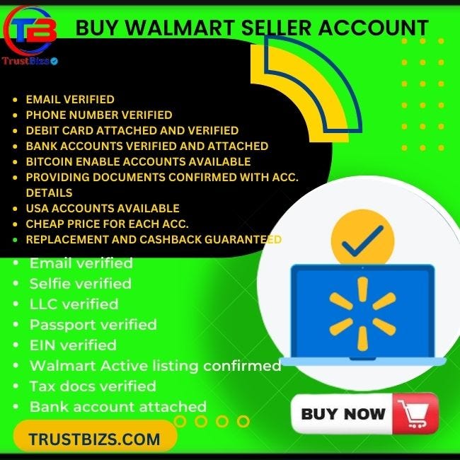 Top 5 website Buy Walmart Accounts by Allen Dec, 2023 Medium