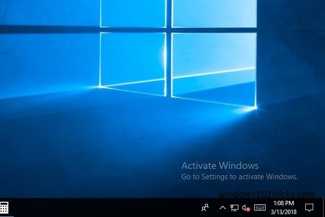Remove activate windows watermark without product key | Updated