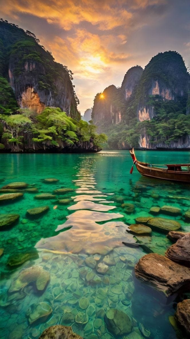 The Most Beautiful Islands in the World by Amina Ramzan Ink