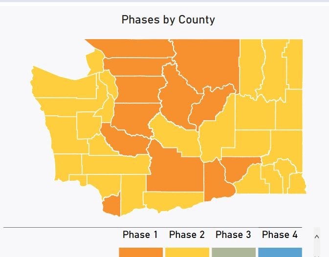 New Data Dashboards Available. New data helps us see how quickly… by Washington State
