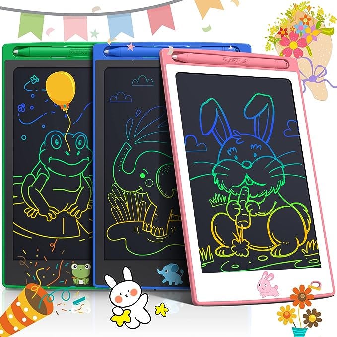 Best LCD Tablets for Kids. BAVEEL 3 Packs LCD Writing Tablets, 8.5