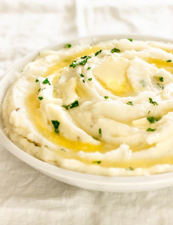Mashed Potatoes with Sour Cream and Garlic by Hadrian Nataprawia