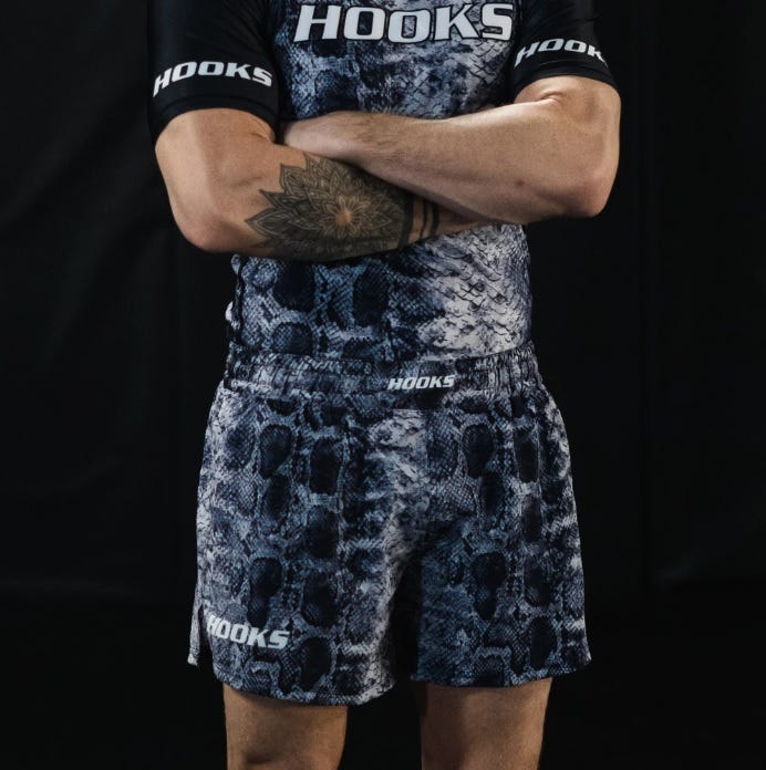 Importance of wearing BJJ shorts. Buy BJJ shorts from Hooks Jiujitsu to