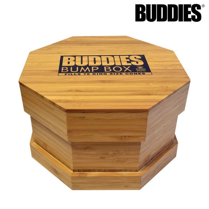Buddies NEW MultiFiller Bamboo Bump Box Effortless Cone Filling for