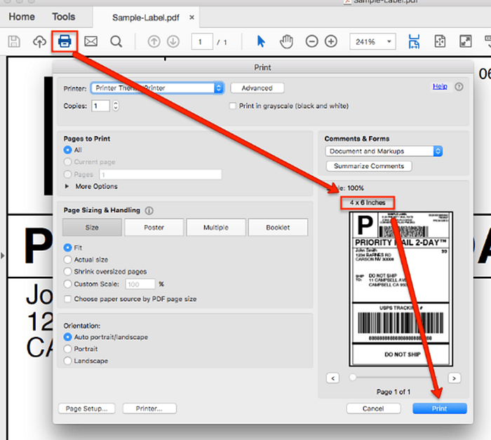 How To Print Shipping Labels In Rollo Printer On Mac? rollo printer
