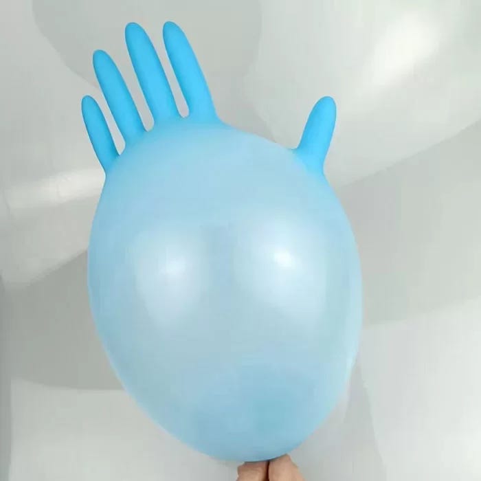 What is nitrile gloves better than latex gloves by POLYUNIVERSAL Medium