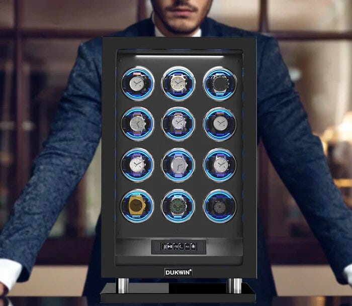 Watch Winder Box Automatic Watch Winder Dukwin by Dukwin Medium