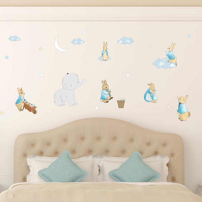 Peter Rabbit Wall Stickers For Nursery MyCuteStickons Blogs
