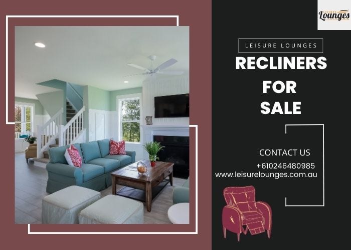 Recliners For Sale Leisure Lounges Custom Australian Made Sofas