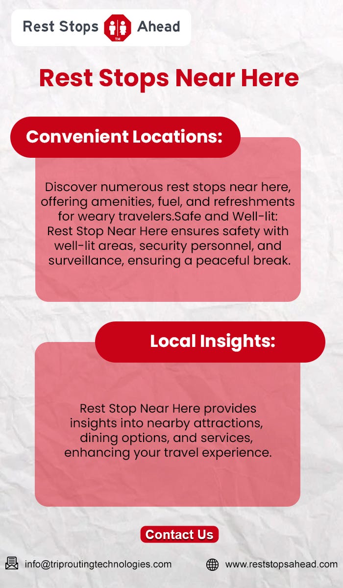Find Refreshing Rest Stops Near You! Reststops Ahead Medium