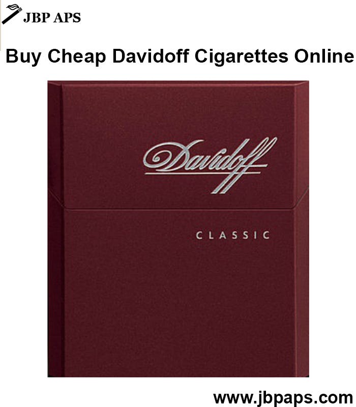 Everything You Need To Know About Davidoff Cigarettes by JB PAPS Medium