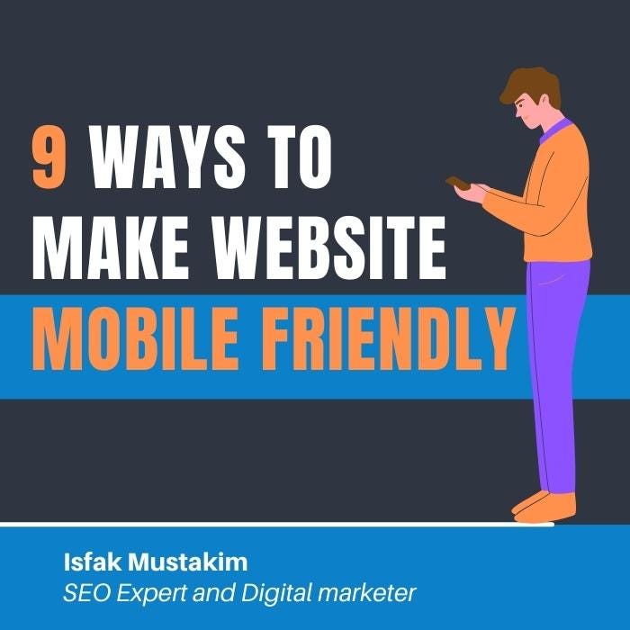 Mobile SEO 9 Ways to Make site Mobile Friendly Medium