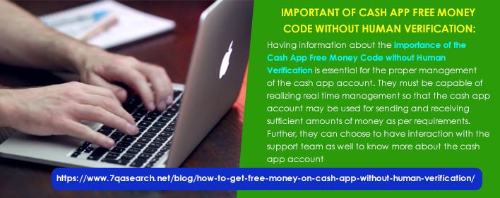 Important of Cash App Free Money Code Without Human Verification