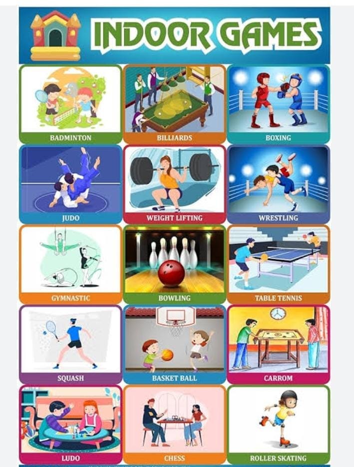 Indoor Games For Kids. Indoor Games For Kids by Anabus Rabus Oct